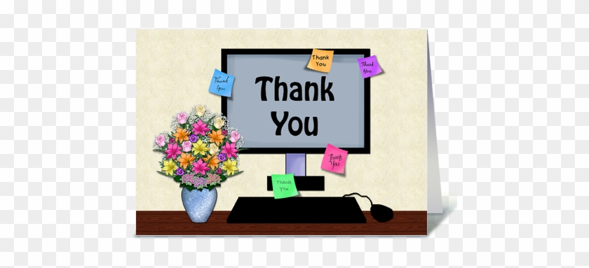 Thank You, Desktop, Administrative Prof Greeting Card - Administrative Professionals Thank You Admins #1473564