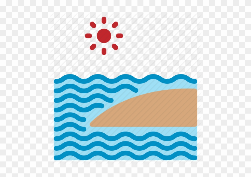 Vector Sand Wave - Wave Of Beach Icon #1473656