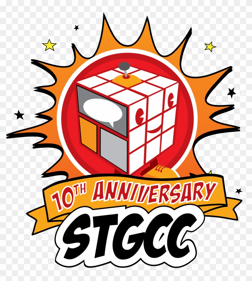 Singapore Toy, Game & Comic Convention Celebrates 10th - Stgcc Logo #1473737