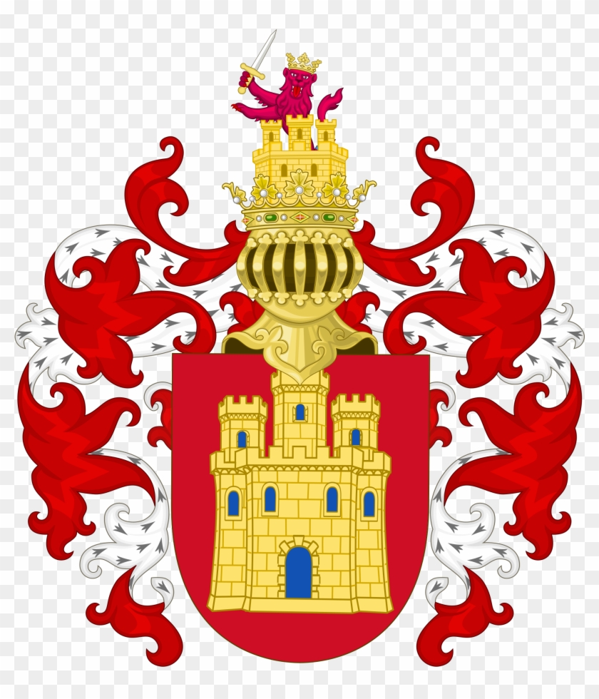 Open - Castile And Leon Coat Of Arms #1474028