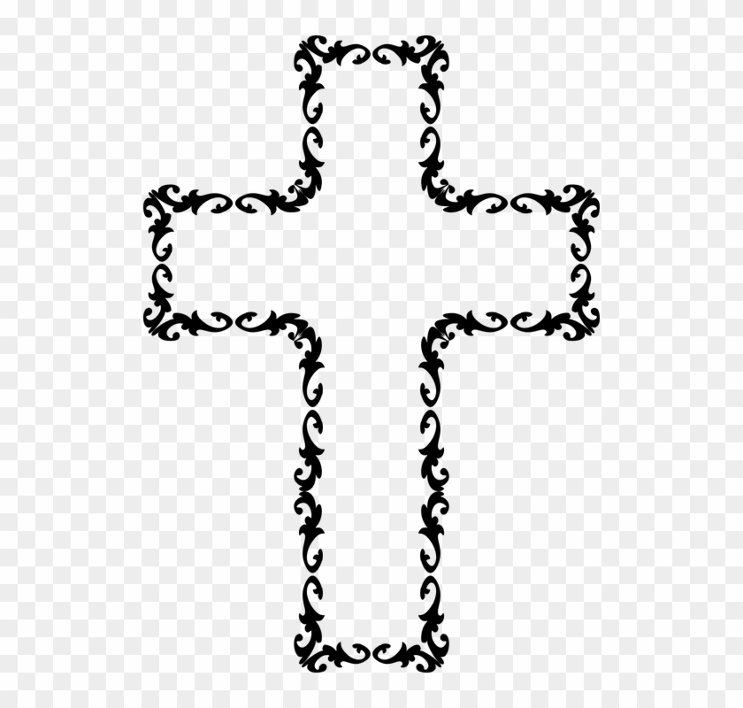 Cross Clipart Borders - Transparent Religious Frames Png #1474152