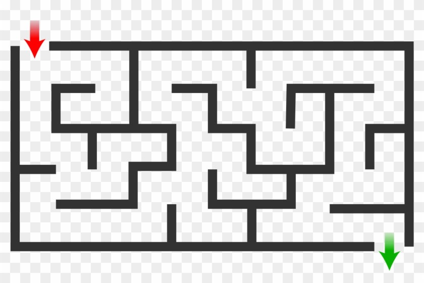 Picture Freeuse Download Maze Clipart House - Maze Game #1474164