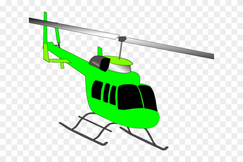 Helicopter Clipart Helicopter Blade - Helicopter Clipart On Transparent Background #1474166