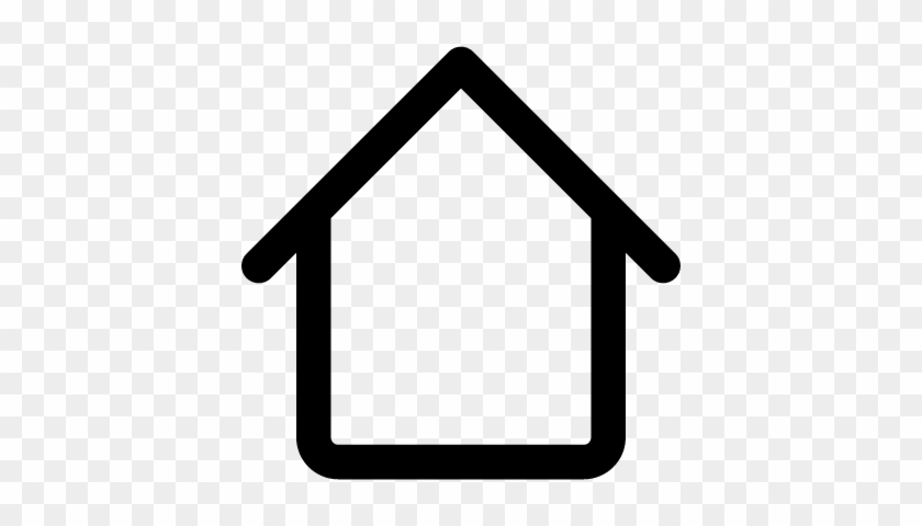 House Frame Vector - House Frame Icon Png #1474181