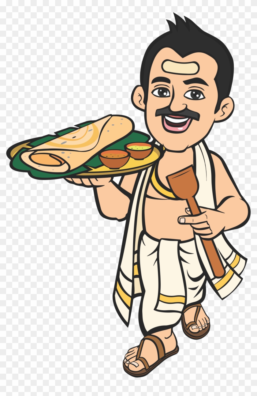 Fresh Ingredients, Fresh Food - South Indian Food Clipart #1474221