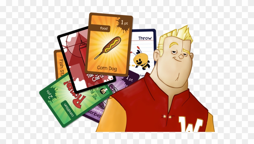 Image Royalty Free What The Food - Food Fight The Card Game #1474226