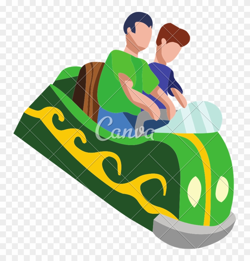 Circus Carnival Roller Coaster Symbol - Carnival #1474241