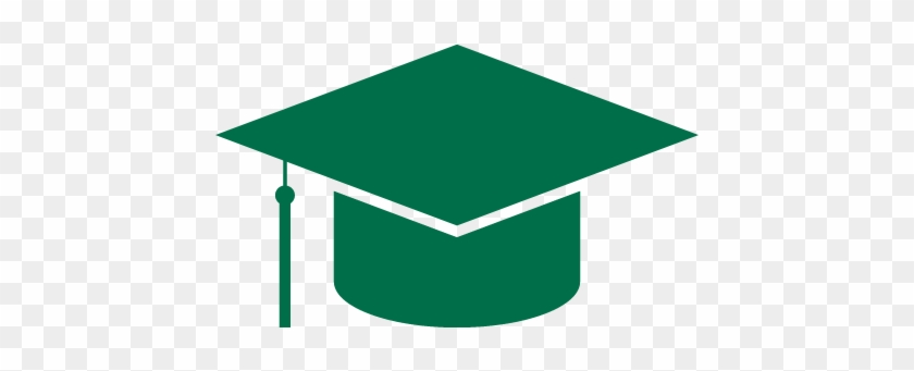 2,103 Students Earned A Degree Or Certificate In The - Green Graduation Cap Png #1474284