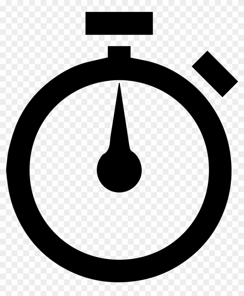 Svg Black And White Computer Icons Timer Clip Art Clock - Timer Icon #1474365