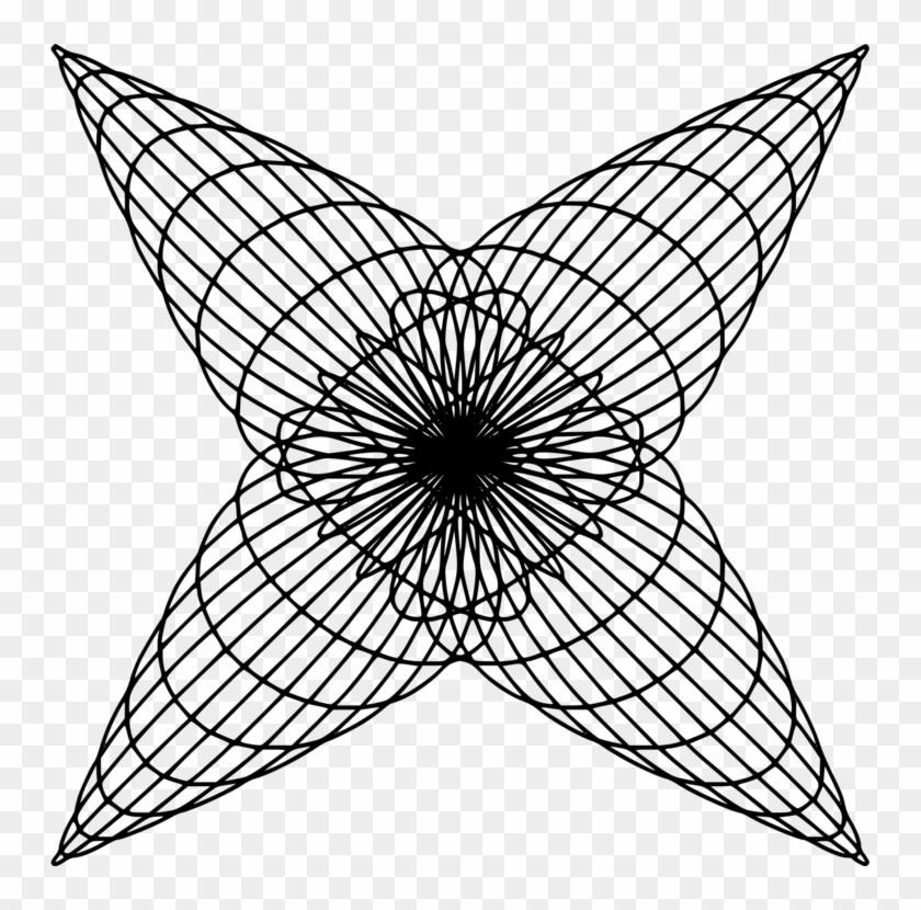 Spirograph Drawing Computer Icons Roulette Line Art - Spirograph Drawing Computer Icons Roulette Line Art #1474492