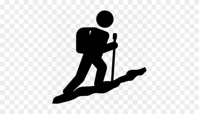 Hiker On Mountain Png - Hiker On Mountain Png #1474659