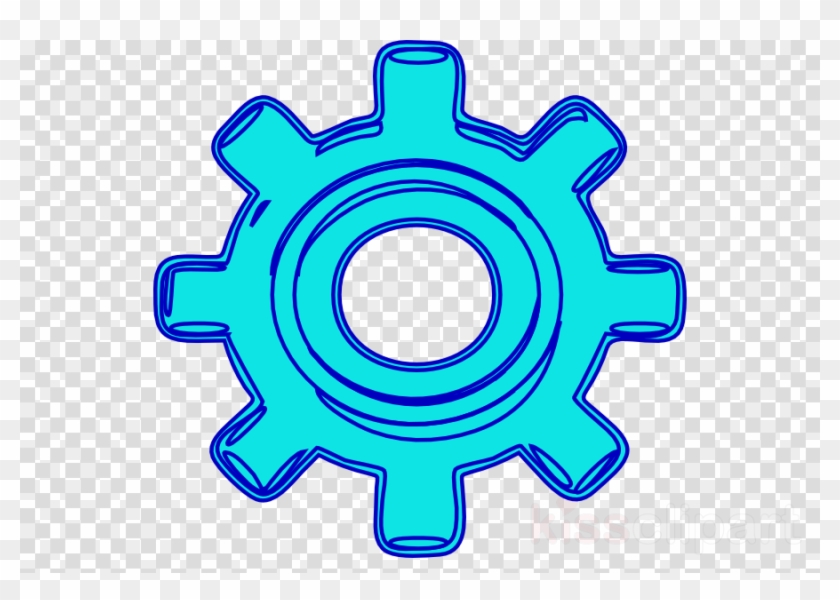 Cog Transparent Clipart Gear Clip Art - Cog Transparent Clipart Gear Clip Art #1474986