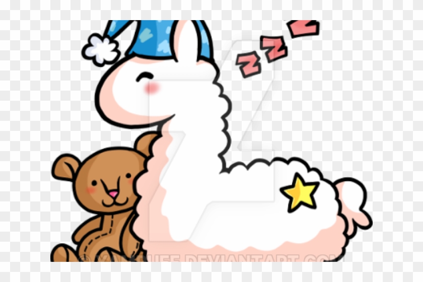 Llama Clipart Red Pajamas - Llama Clipart Red Pajamas #1475031