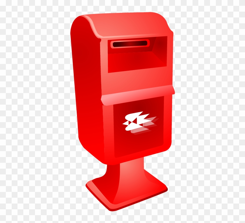 Mailbox Vector Red - Mailbox Vector Red #1475427
