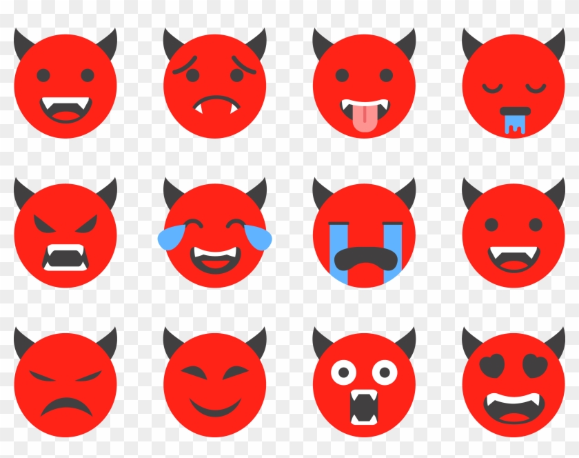 Icon Demon Expression Transprent - Icon Demon Expression Transprent #1475739