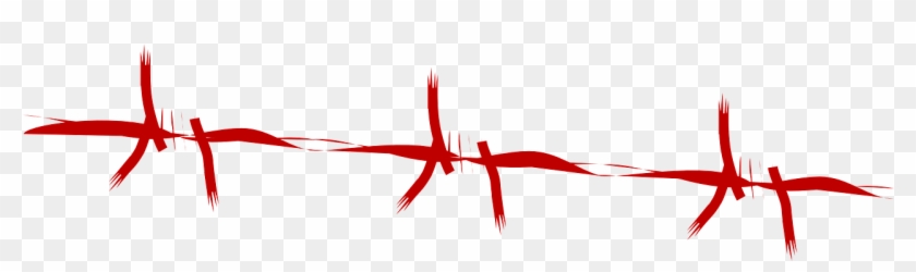 Red Barbed Clip Art Center Transprent Png - Red Barbed Clip Art Center Transprent Png #1476425