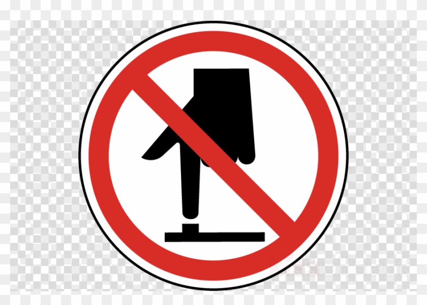 Do Not Touch Symbol Clipart No Symbol Signage Clip - Do Not Touch Symbol Clipart No Symbol Signage Clip #1476509