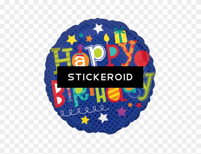 Happy Birthday Foil Balloon - Happy Birthday Foil Balloon #1476931