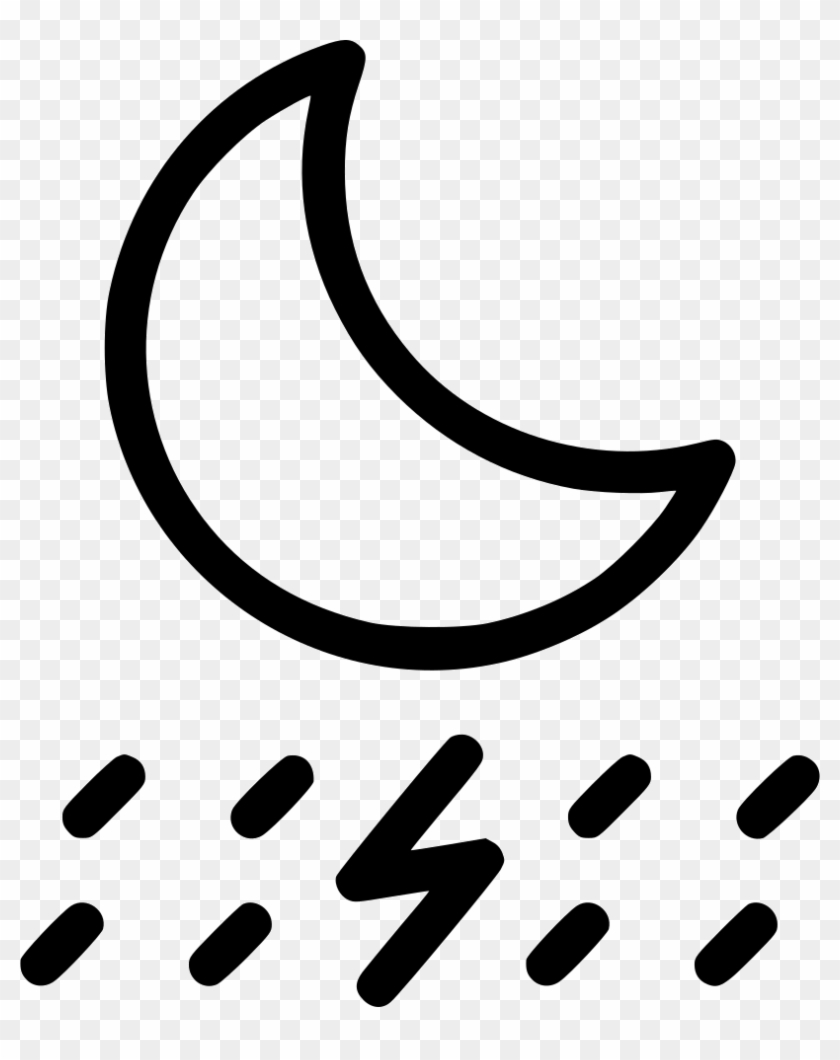 Lightning Night Thunder Moon Rainfall Rain Comments - Lightning Night Thunder Moon Rainfall Rain Comments #1477079