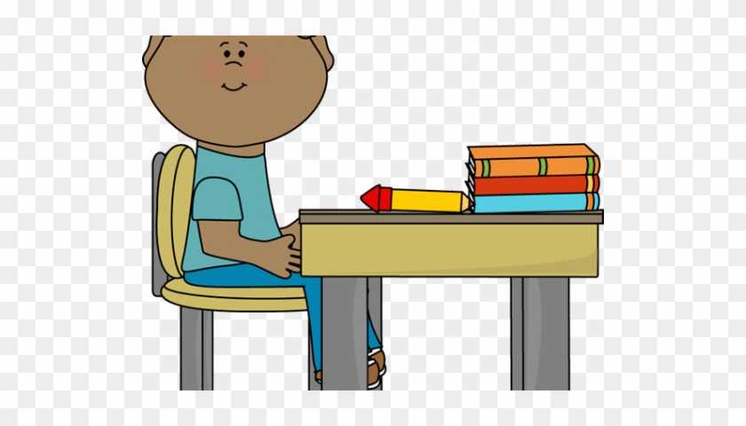 Free Student Sitting At Desk Clipart, Download Free - Free Student Sitting At Desk Clipart, Download Free #1477394