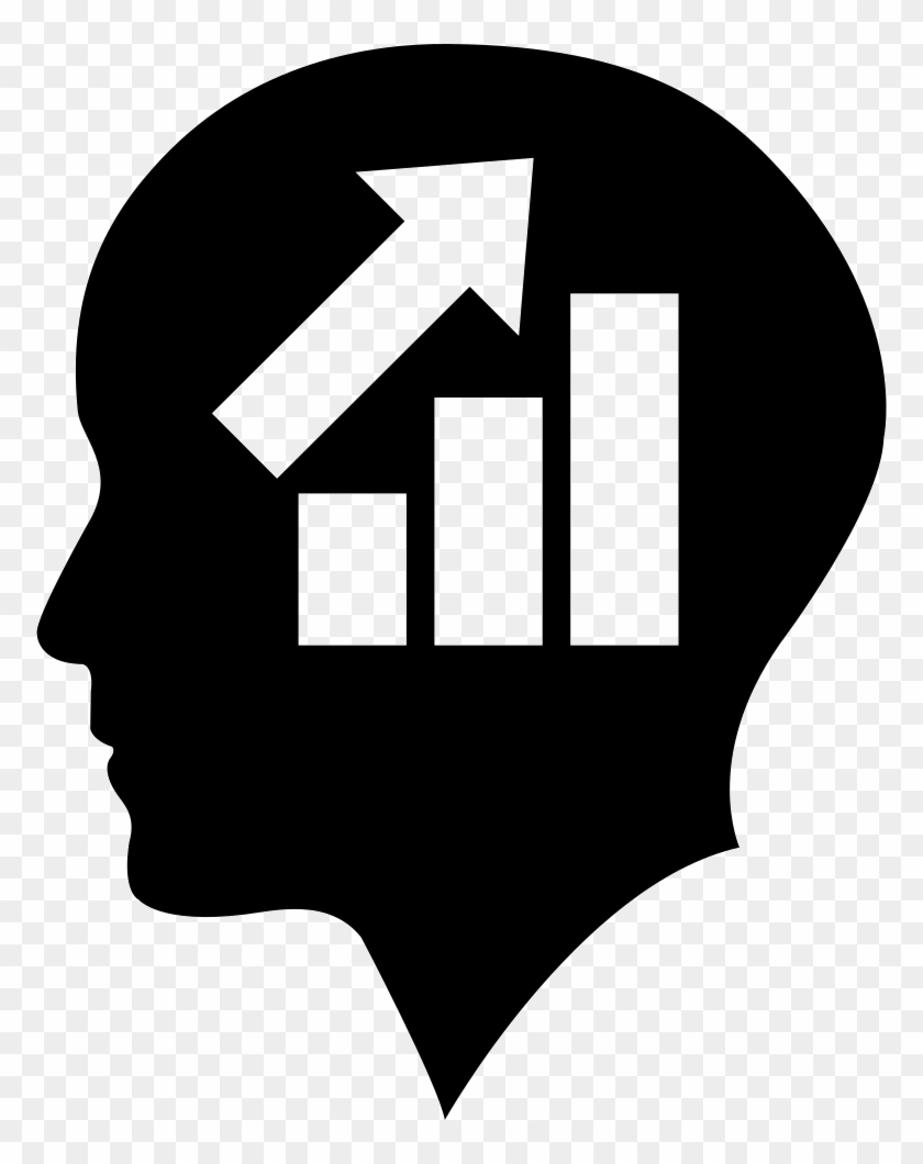 Bald Head Of A Businessman With Ascendant Graphic Of - Bald Head Of A Businessman With Ascendant Graphic Of #1477644