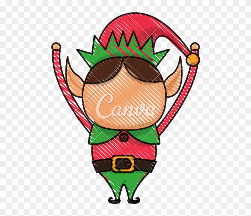 Christmas Elf Cartoon Png Christmas Elf Cartoon Character - Christmas Elf Cartoon Png Christmas Elf Cartoon Character #1477965