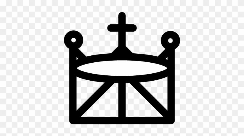 Religion Crown With Cross Variant Vector - Religion Crown With Cross Variant Vector #1477995