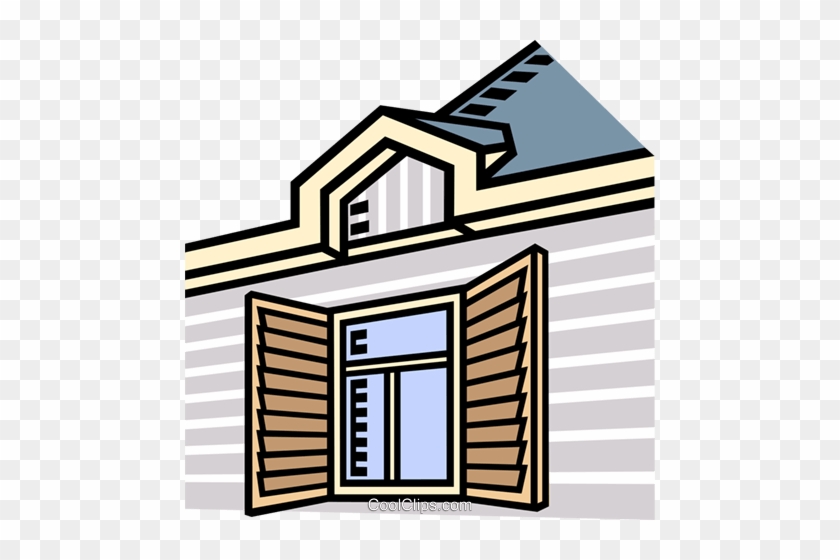 Building, Window Royalty Free Vector Clip Art Illustration - Building, Window Royalty Free Vector Clip Art Illustration #1478238