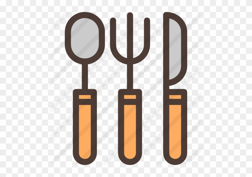 Cutlery Free Icon - Cutlery Free Icon #1478382
