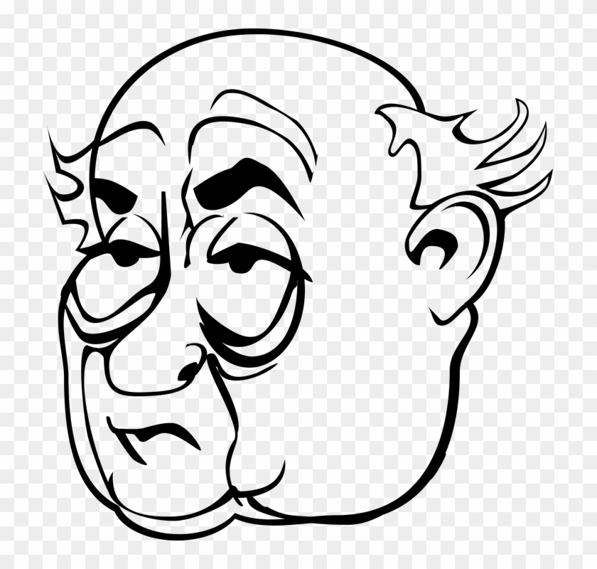 Clipart Face Man - Clipart Face Man #1478441