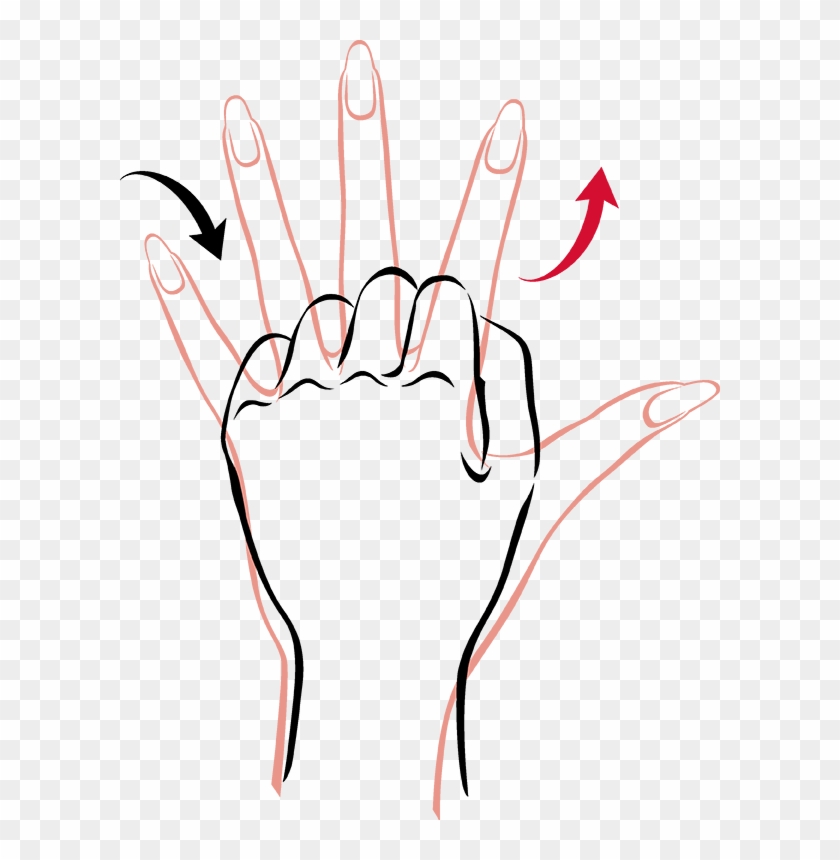 To Strengthen Hands, Stretch And Spread Fingers As - To Strengthen Hands, Stretch And Spread Fingers As #1478718