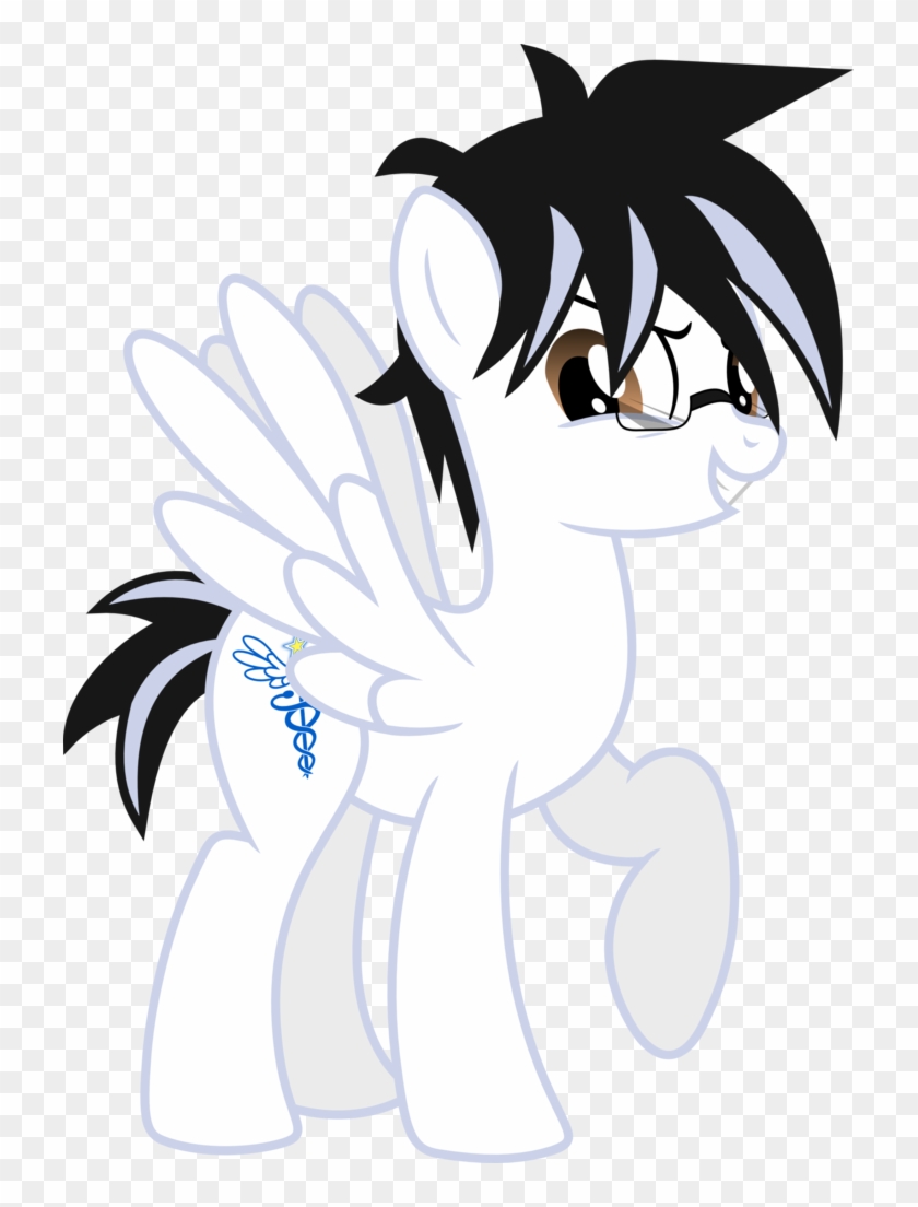 Jackspade2012, Glasses, Pegasus, Pony, Safe, Simple - Jackspade2012, Glasses, Pegasus, Pony, Safe, Simple #1478809