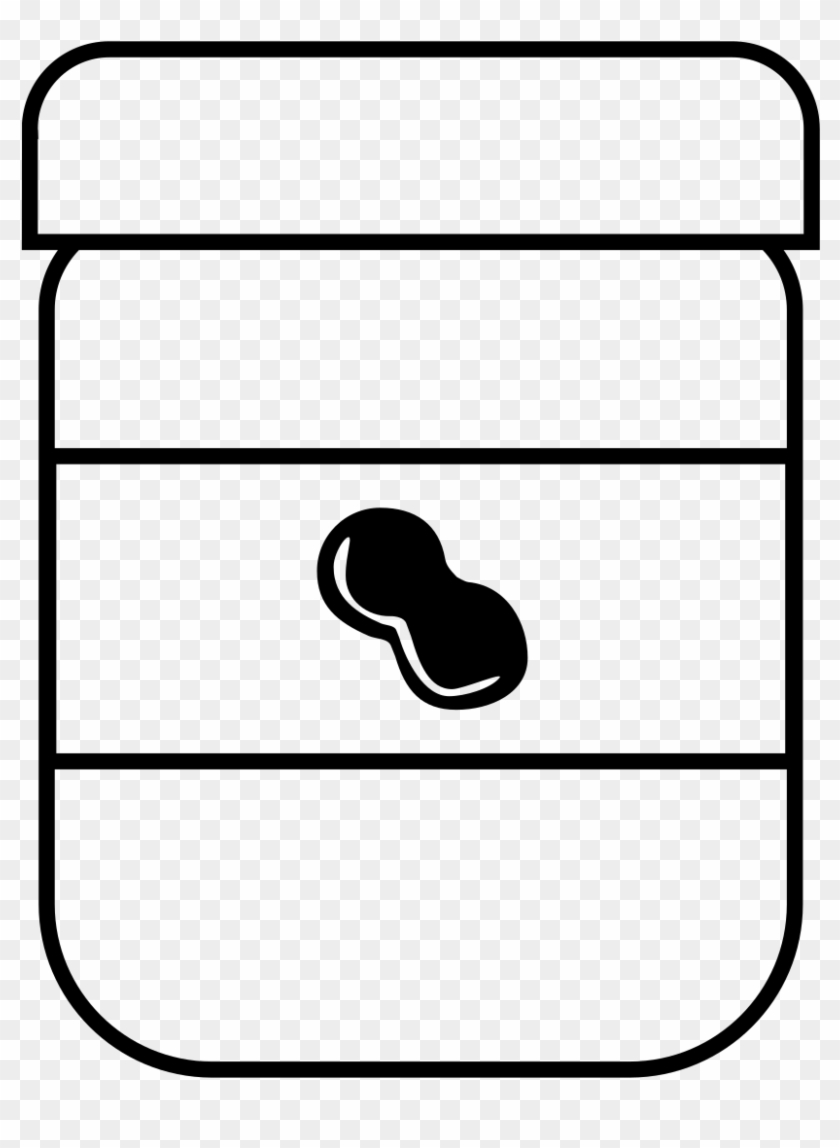 Peanut Butter Jar Coloring Page - Peanut Butter Jar Coloring Page #1479392