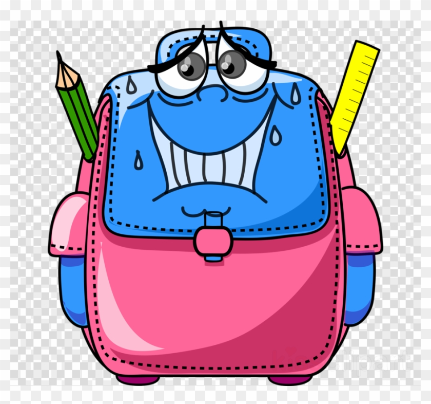 Cartoon School Bag Clipart Bag Cartoon Clip Art - Cartoon School Bag Clipart Bag Cartoon Clip Art #1479502