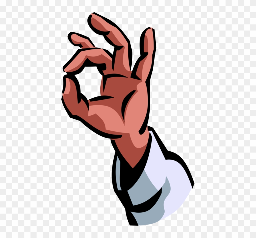 Clip Art Hand Gesture Offers Ok - Clip Art Hand Gesture Offers Ok #1479525