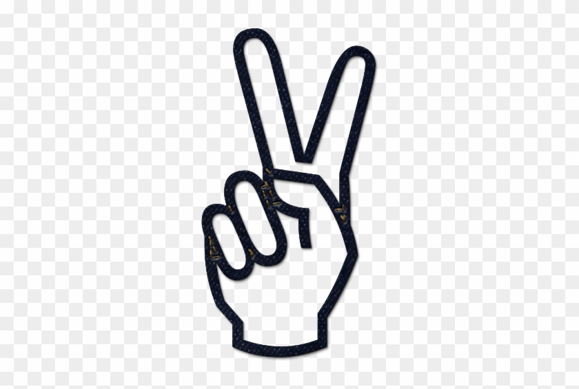 Peace Hand Symbol - Peace Hand Symbol #1479539