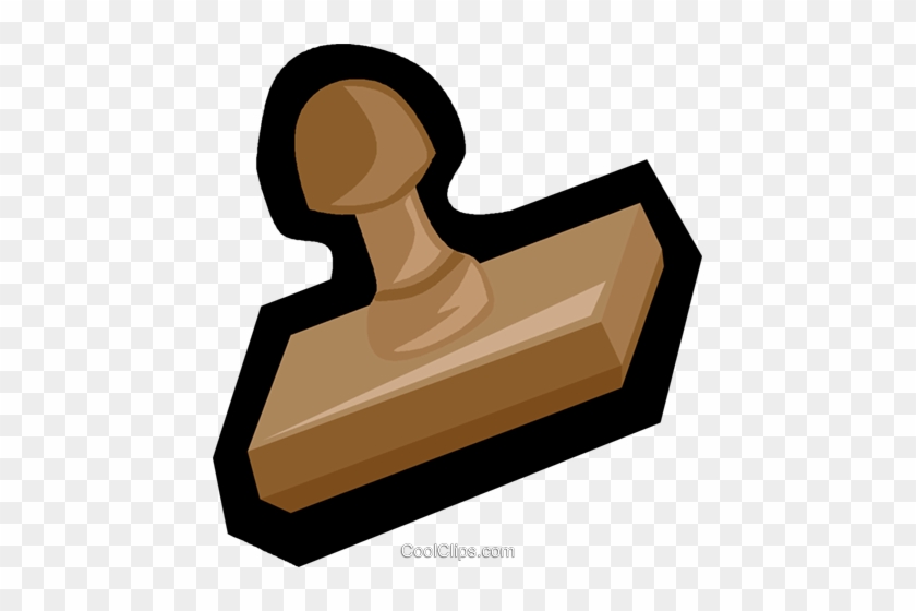 Rubber Stamp Royalty Free Vector Clip Art Illustration - Rubber Stamp