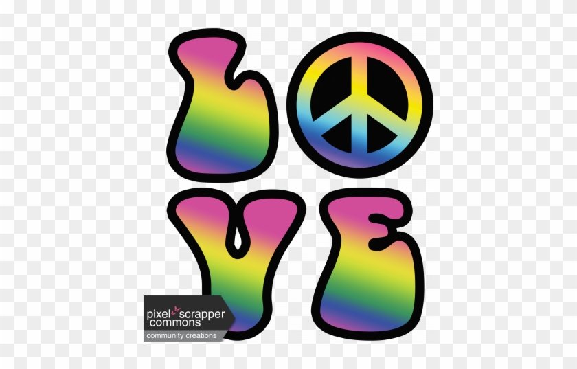 Retro 60s Groovy Love And Peace - Retro 60s Groovy Love And Peace #1479728
