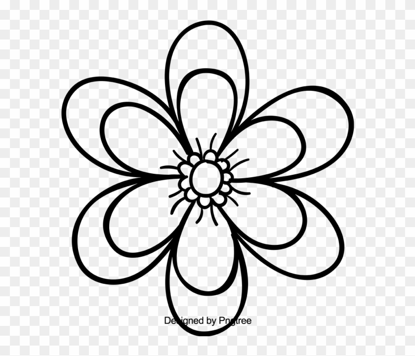 Beautiful Cartoon Hand Flowers - Beautiful Cartoon Hand Flowers #1479821