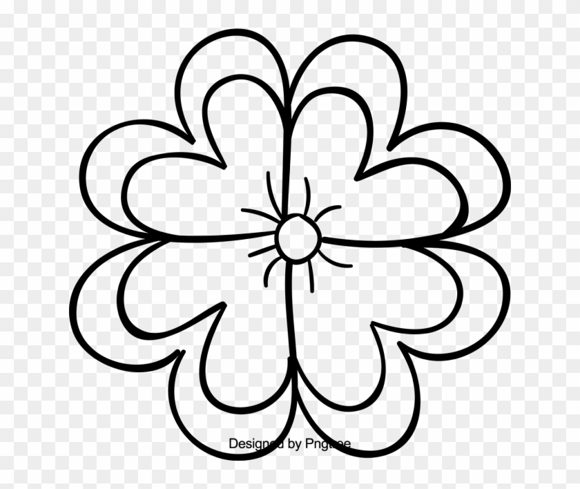 Beautiful Cartoon Hand Flowers - Beautiful Cartoon Hand Flowers #1479835