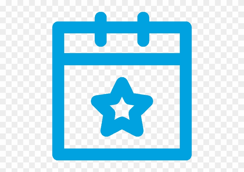 Flip Calendar Decorated With A Star - Flip Calendar Decorated With A Star #1479947
