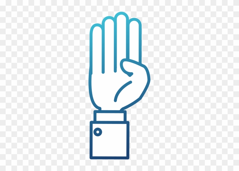 Hand Symbol Isolated - Hand Symbol Isolated #1480008