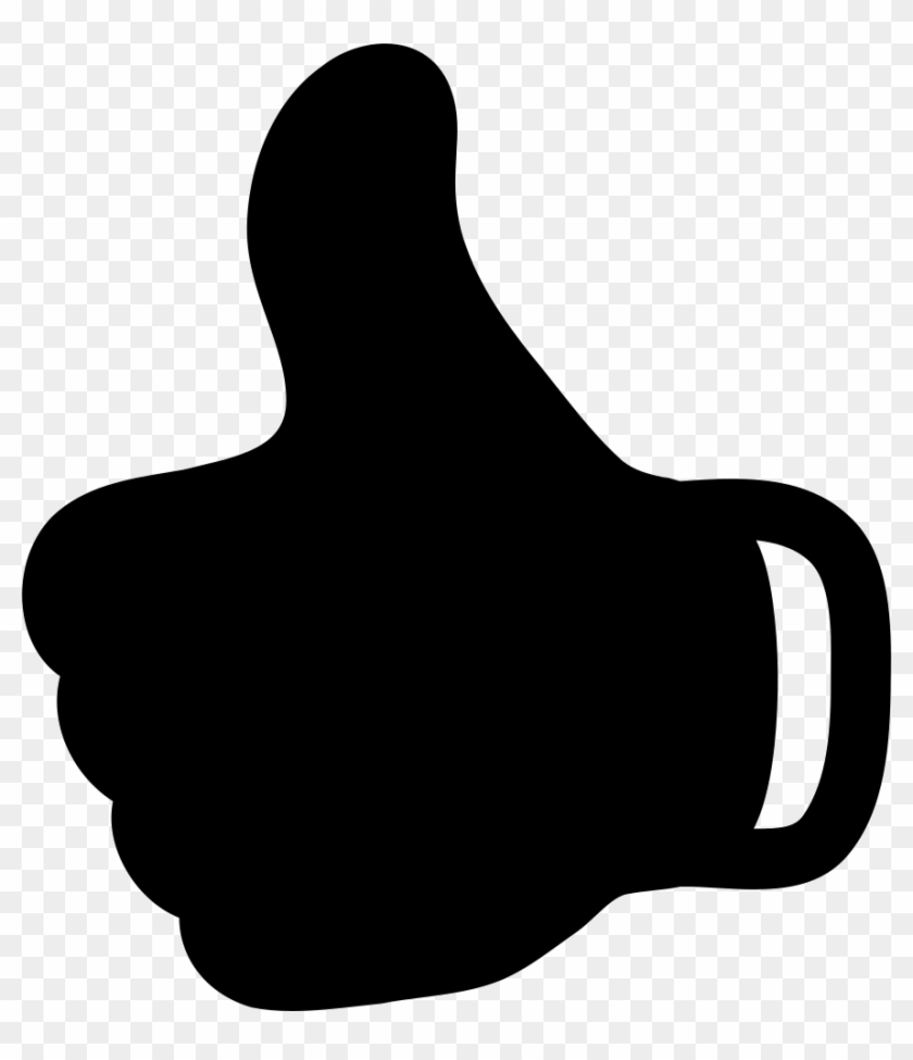 Thumb Up Black Hand Symbol Comments - Thumb Up Black Hand Symbol Comments #1480019