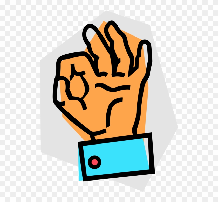 Vector Illustration Of Nonverbal Communication Hand - Vector Illustration Of Nonverbal Communication Hand #1480030