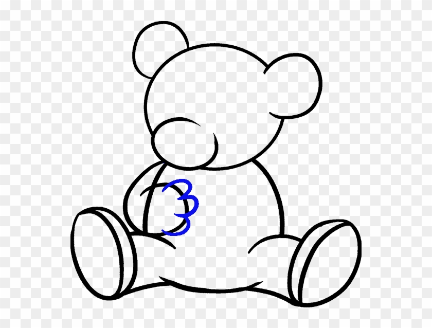 Rip Drawing Teddy Bear - Rip Drawing Teddy Bear #1480031