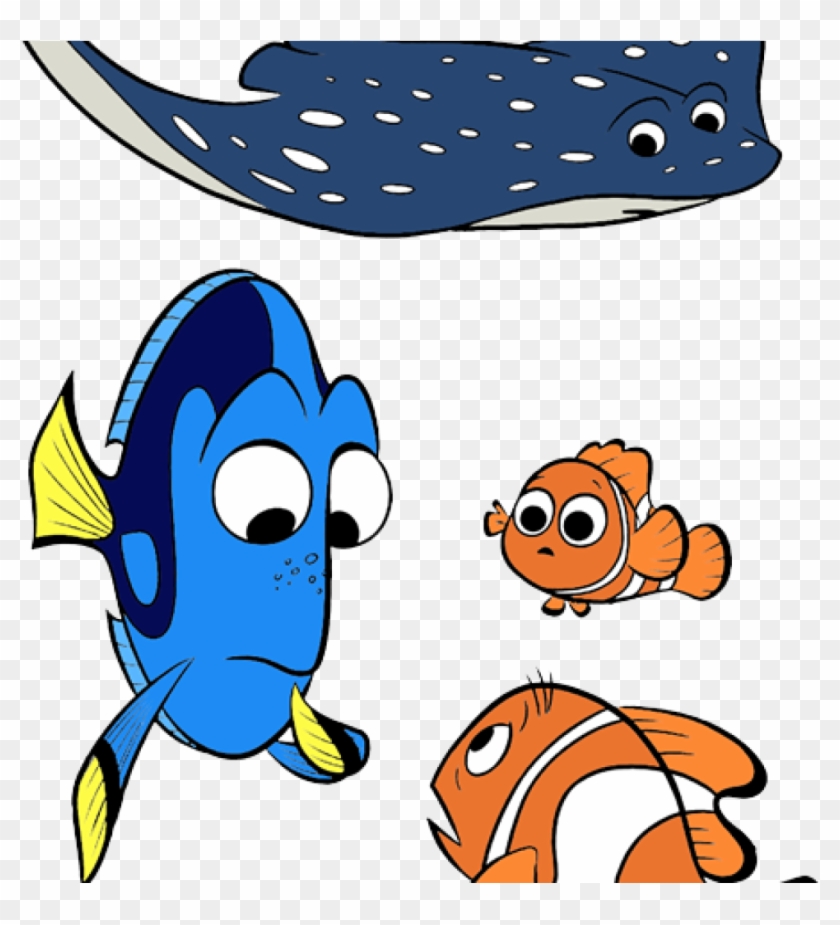 Finding Nemo Clipart Finding Nemo Characters Clipart - Finding Nemo Clipart Finding Nemo Characters Clipart #1480172