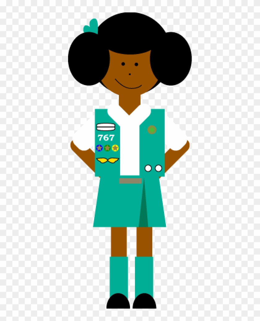 Girl Scout Clip Art - Girl Scout Clip Art #1480208