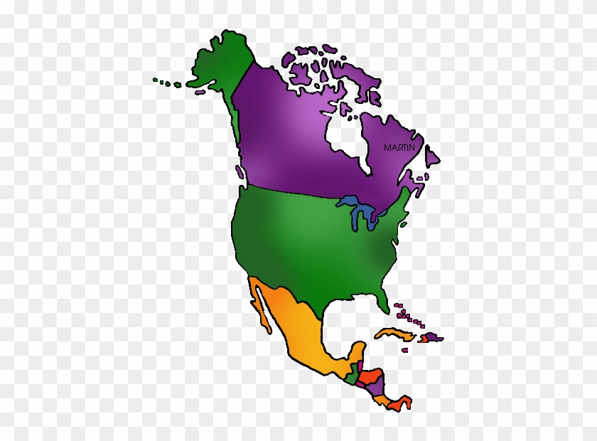 North America Map - North America Map #1480453