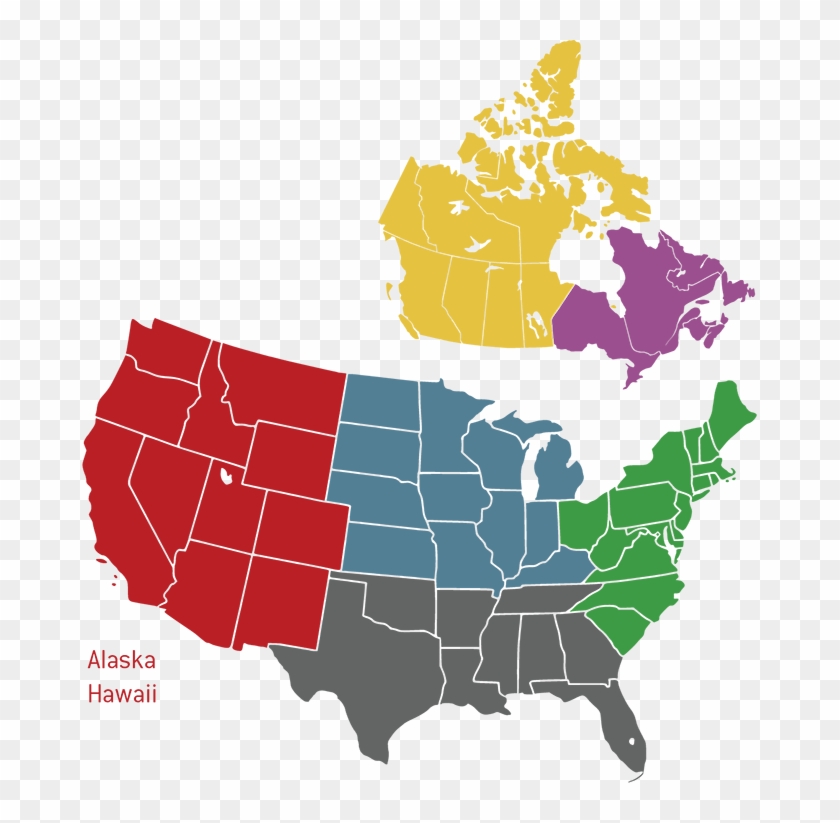 Apv Industrial North America Map - Apv Industrial North America Map #1480464