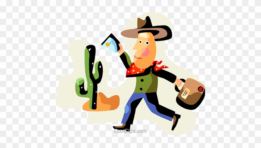 Homem Vestido De Cowboy No Deserto Livre De Direitos - Homem Vestido De Cowboy No Deserto Livre De Direitos #1480613